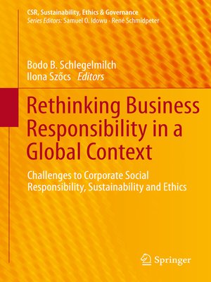 cover image of Rethinking Business Responsibility in a Global Context